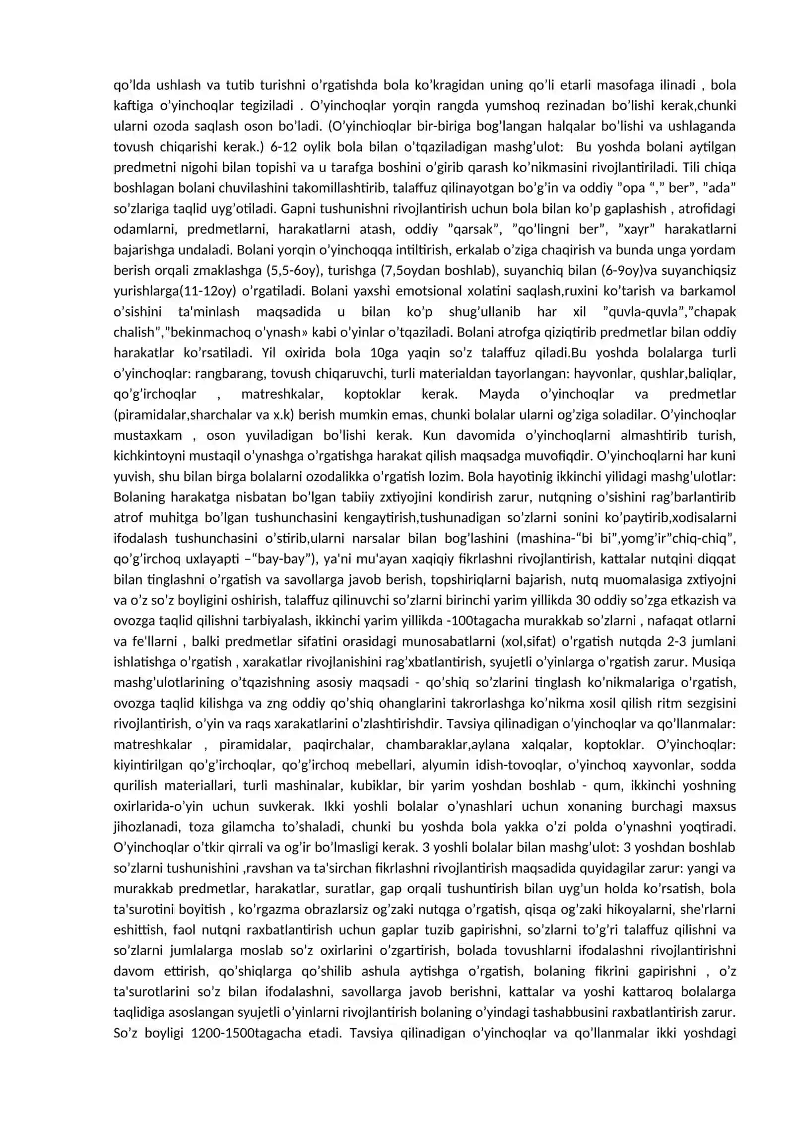 Turli yoshdagi bolalarni jismoniy va nerv-psixik tarbiyalash vositalari 2
