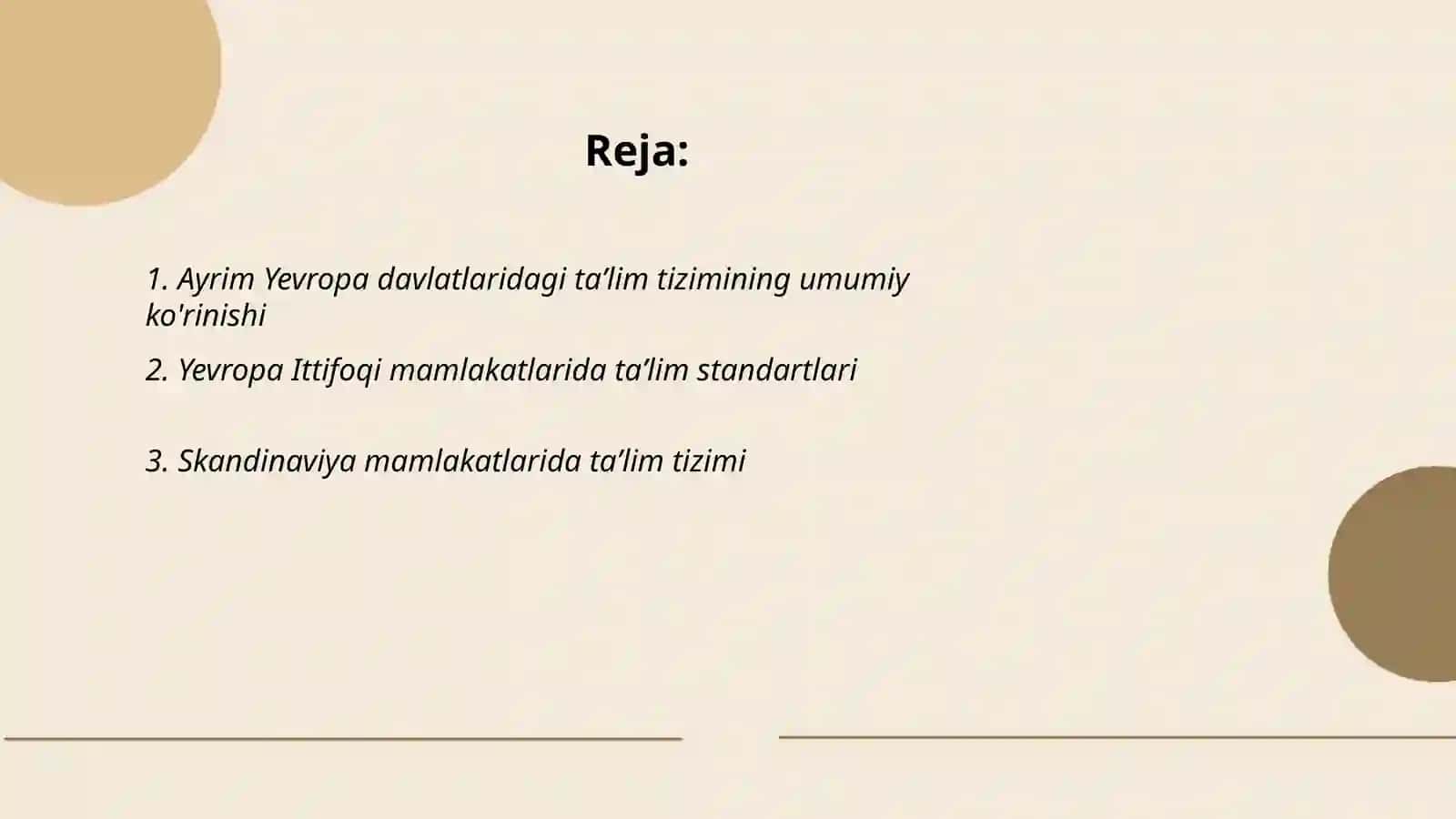 Ayrim Yevropa davlatlaridagi taʼlim tizimi 2