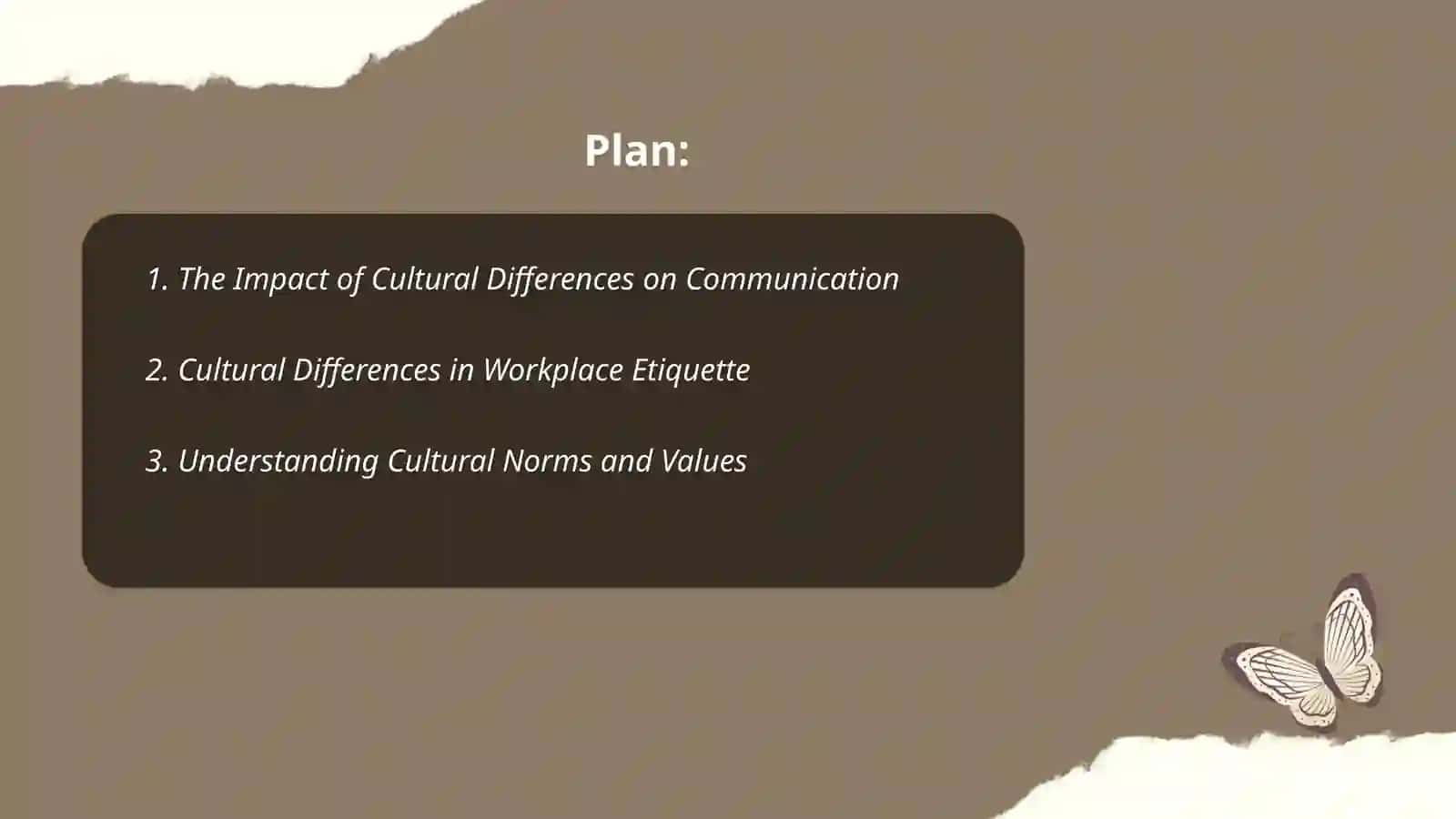 Cultural Difference 2