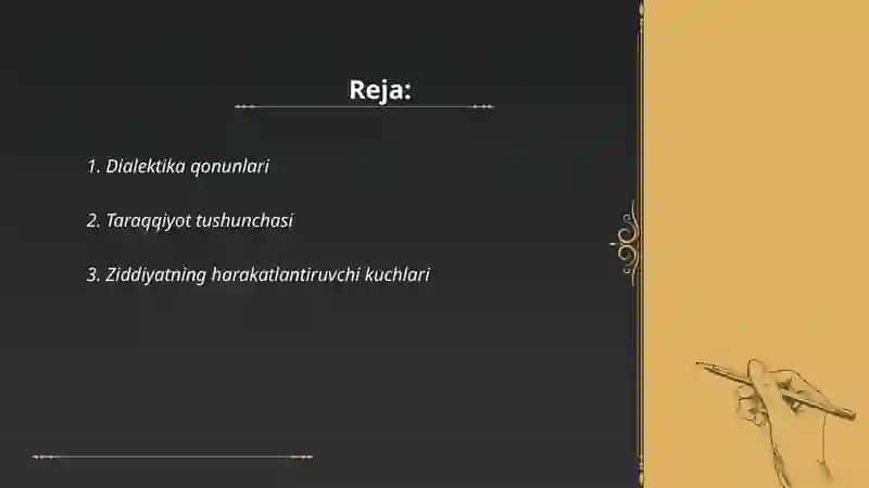 Dialektika qonunlari 2
