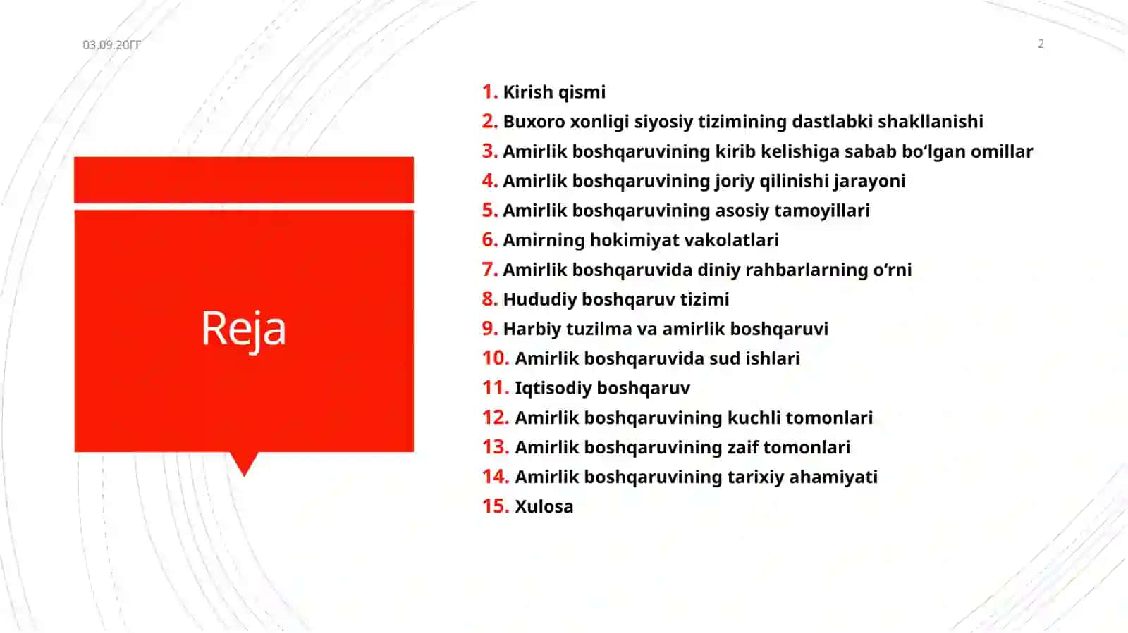 Buxoroxonligida amirlik boshqaruvining joriy qilinishi 2