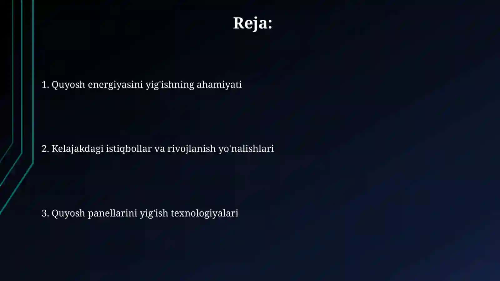 Quyosh batareyalarini olinishi va uning ahamiyati 2