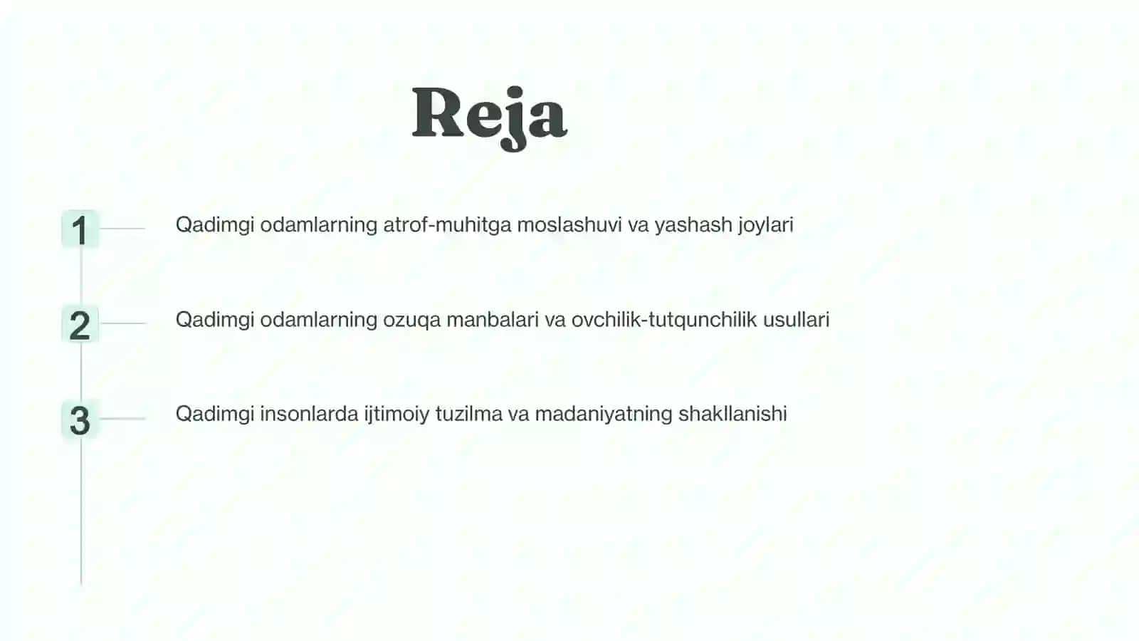 Qadimgi odamlarning yashash tarzi 2