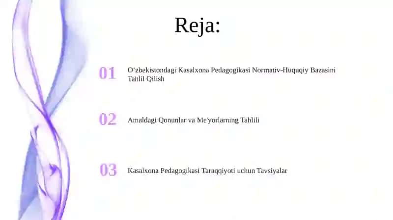 O'zbekistonda gospital pedagogikaning meyoriy- huquqiy bazasini tahlil qilish 2
