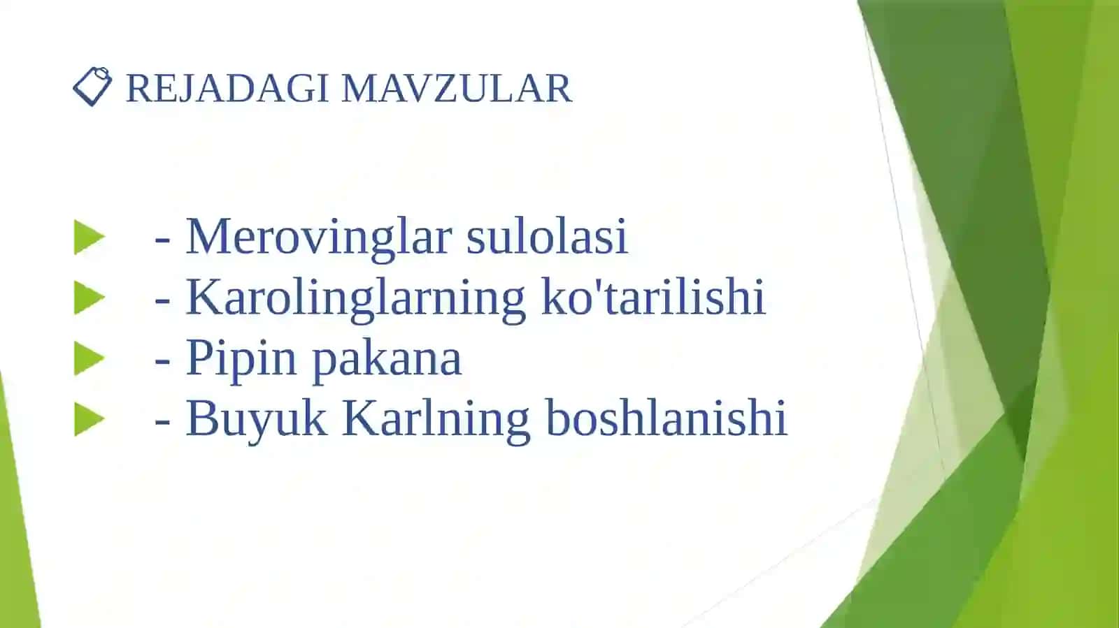 Karolinglar davrida Franklar davlati 2