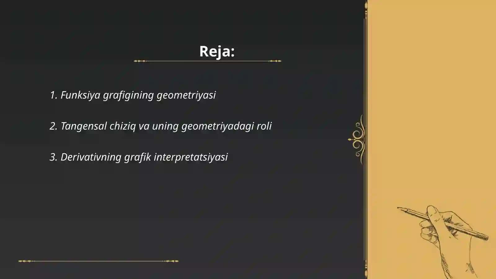 Ikki özgaruvchili funksiya differensialining geometrik ma'nosi 2