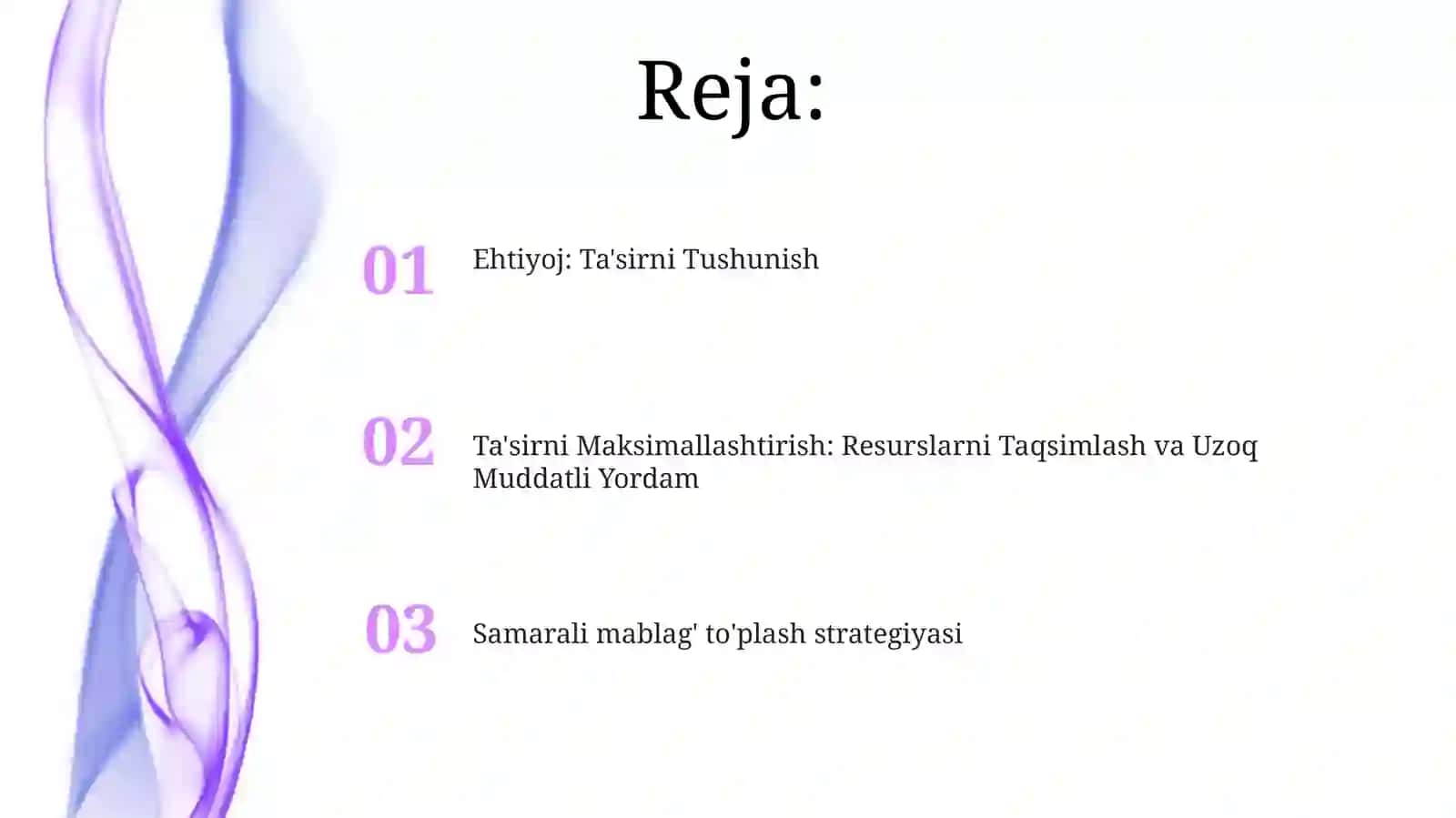 Samarali mablag' to'plash strategiyasi 2