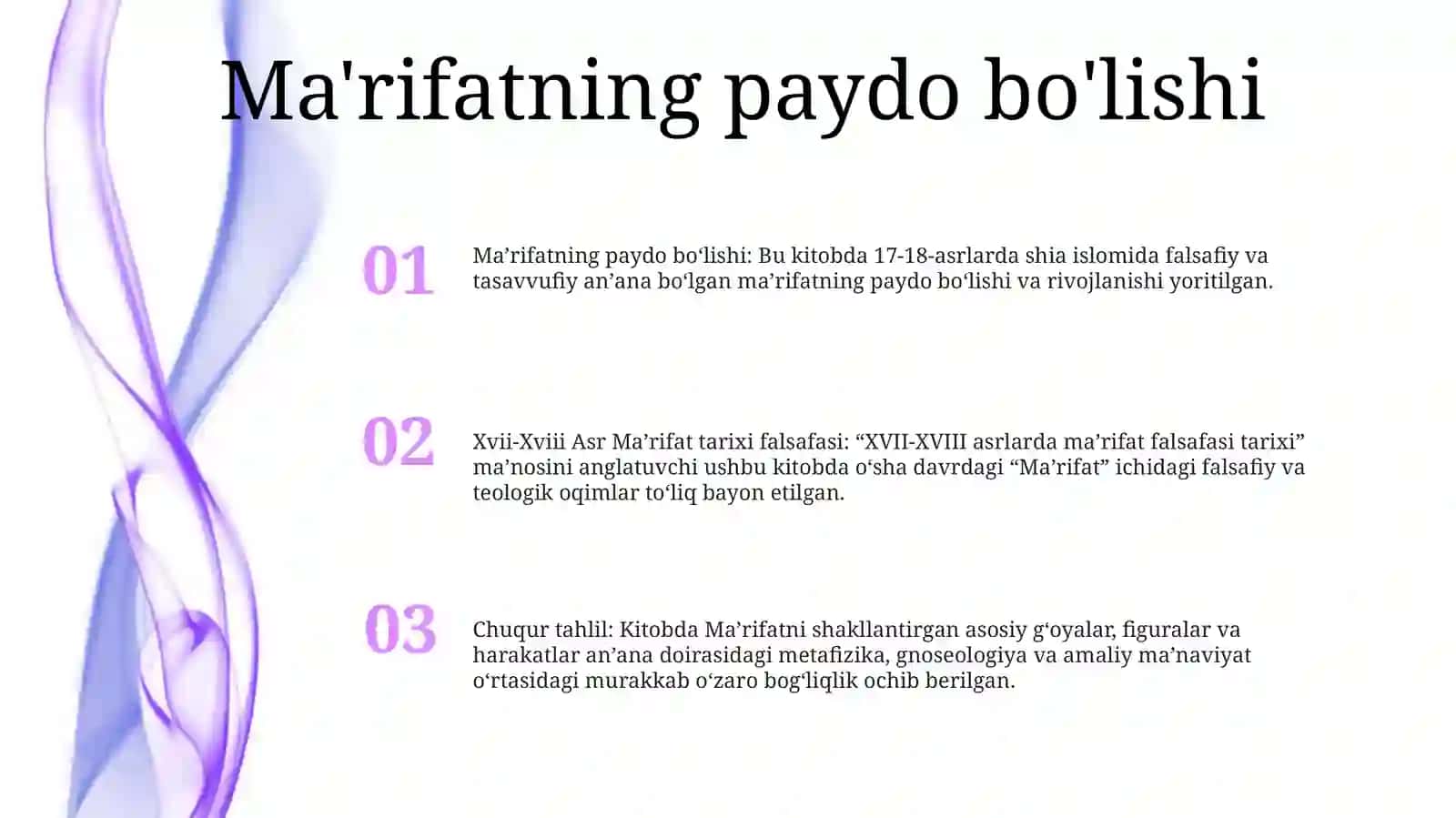 Xvii- Xviii Asr Marifat Tarixi Falsafasi 2