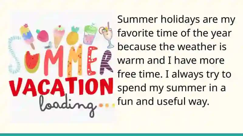 How I Spend My Summer Holidays 2