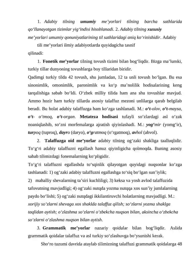 Adabiy meʼyor va notiqlik sanʼati 2