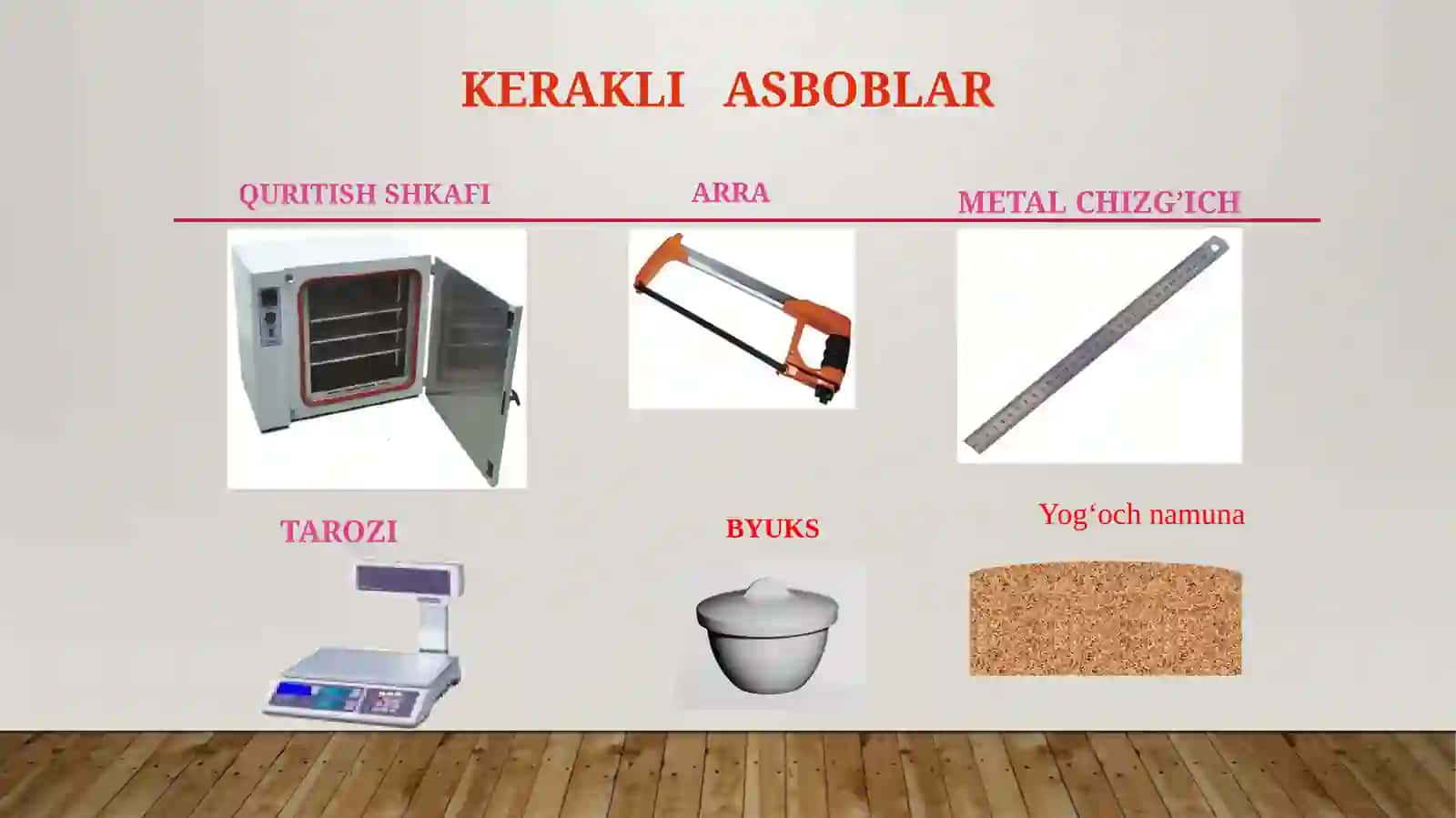 Yog'ochning namligini aniqlash 2
