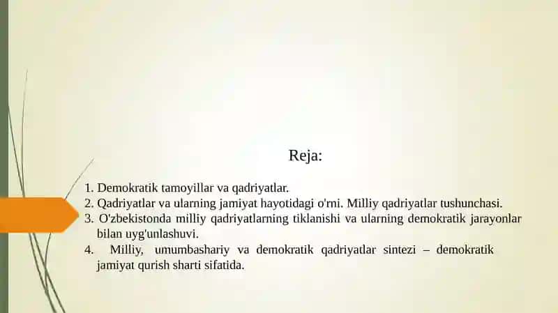 O‘zbekistonda siyosiy islohotlar. Milliy davlat boshqaruv tizimining yaratilishi. 2