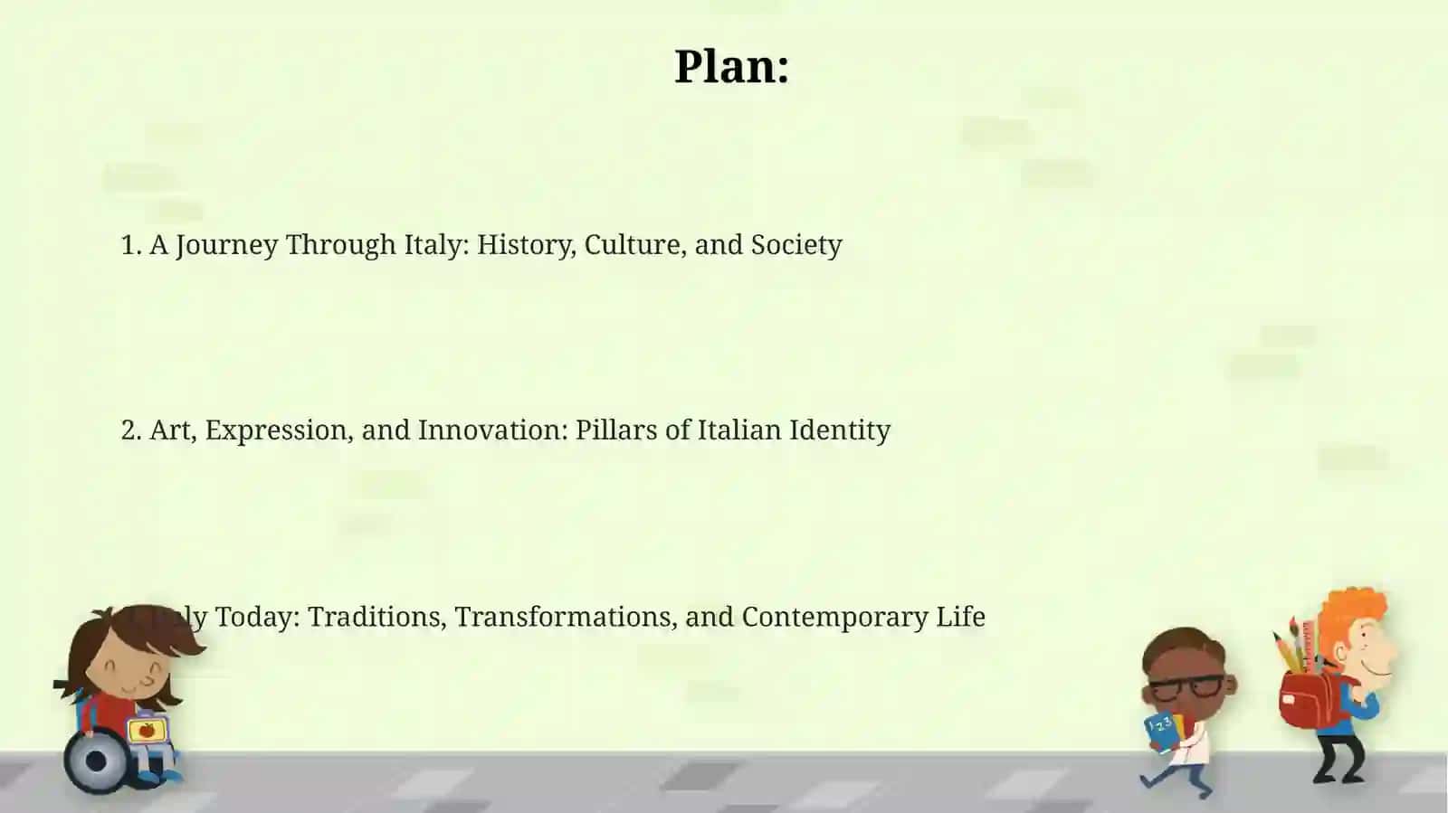 Italy's Geography and People 2
