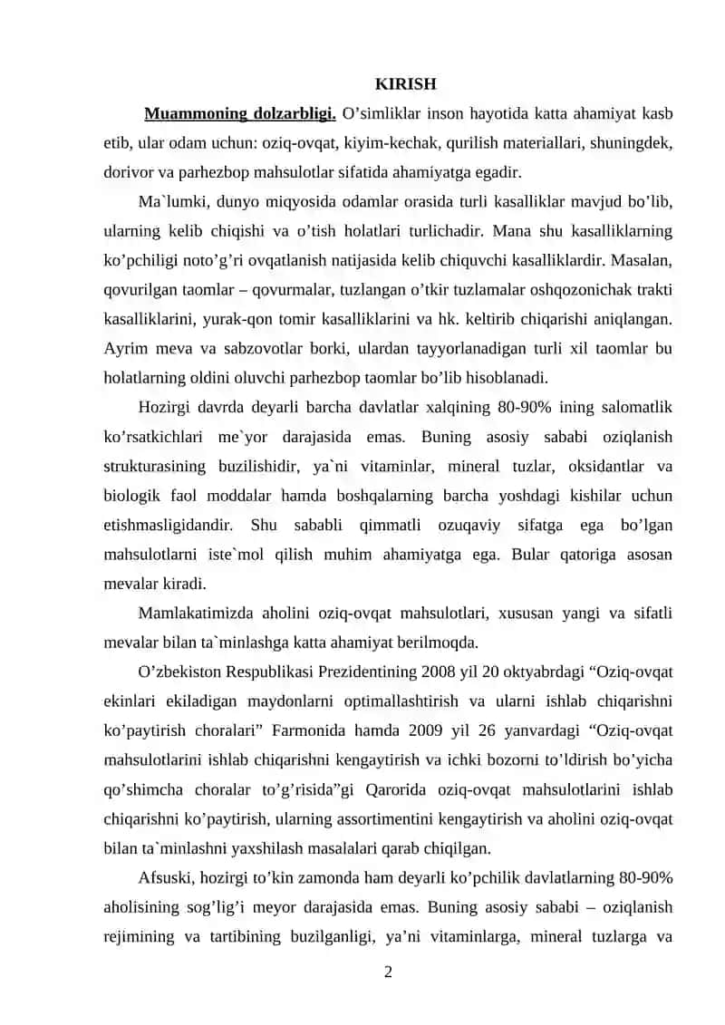 ANORNING BIOEKOLOGIK XUSUSIYATLARI 2