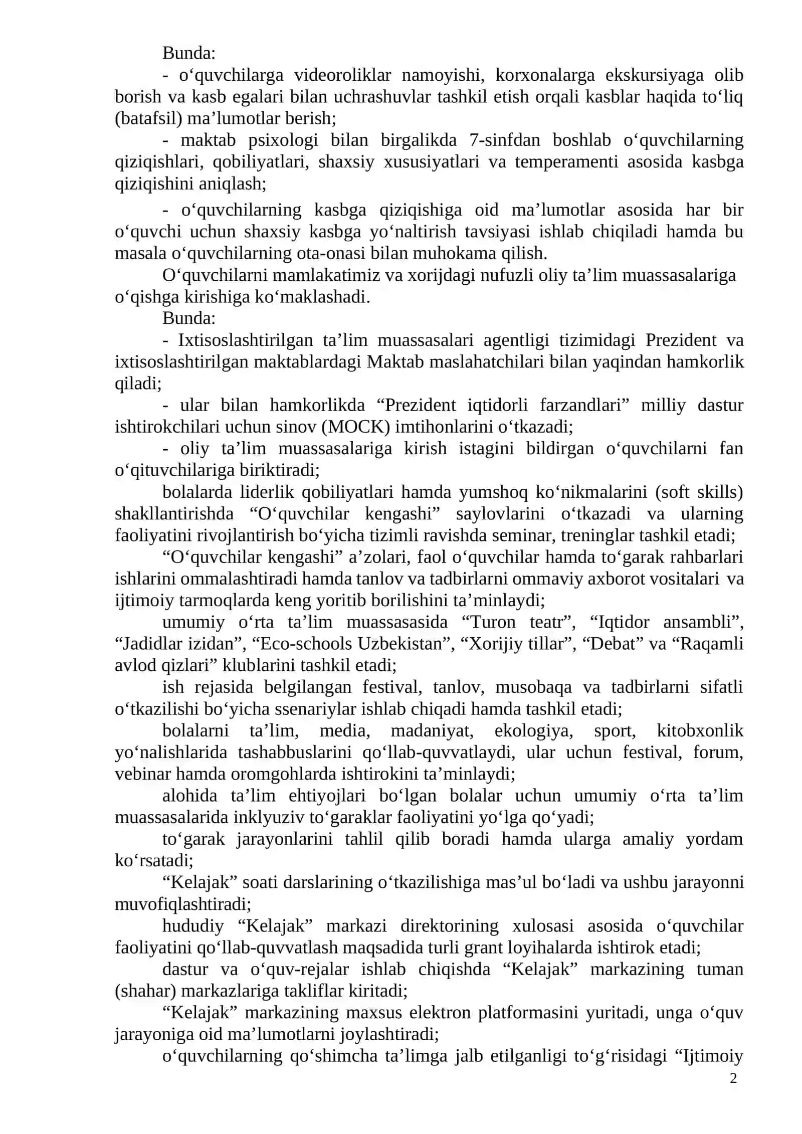 Maktab maslahatchisi lavozim yoriqnoma 2
