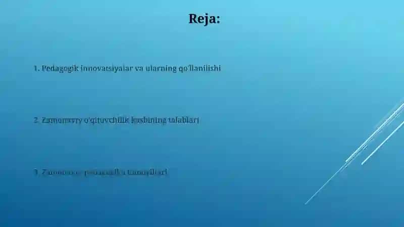 Zamonaviy pedagogikada pedagoglik kasbi va unga qoʼyilayotgan talablar 2