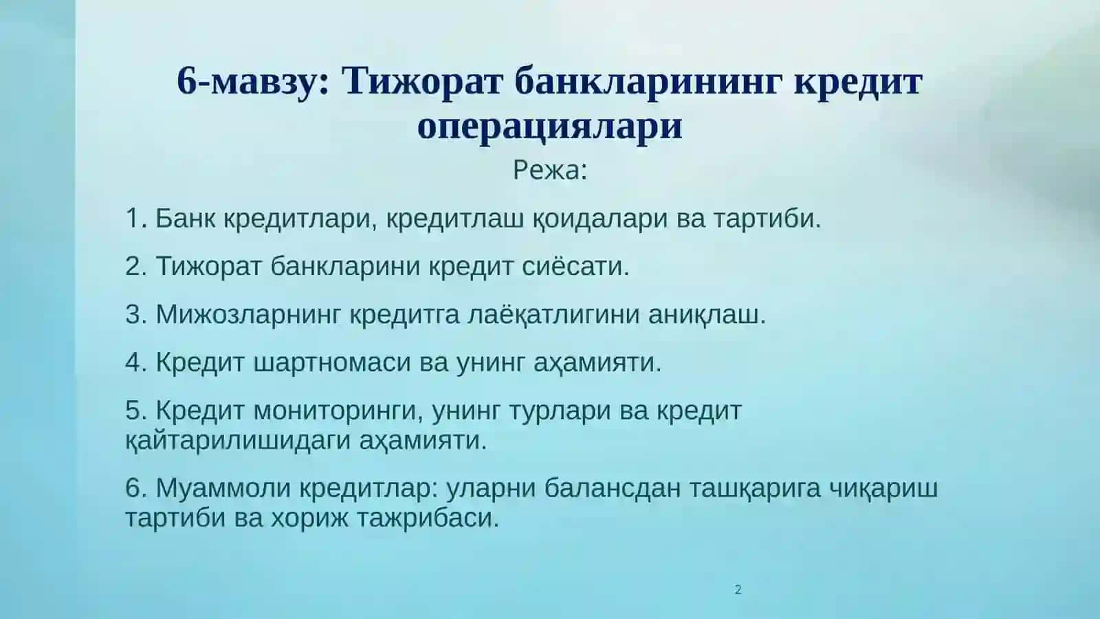 «БАНК ИШИ» ФАНИДАНпрезентация 2