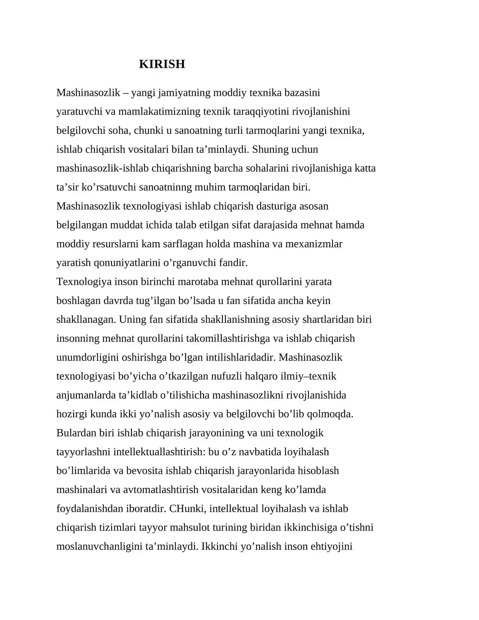 Mаshinаsоzlik 2