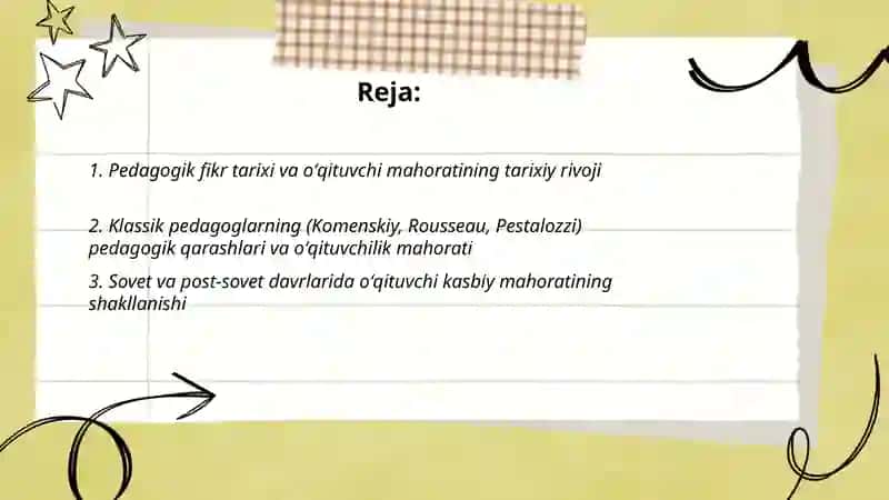 Pedagogik fikr tarixi va maktab amaliyotida oʻqituvchi mahorati masalalari 2