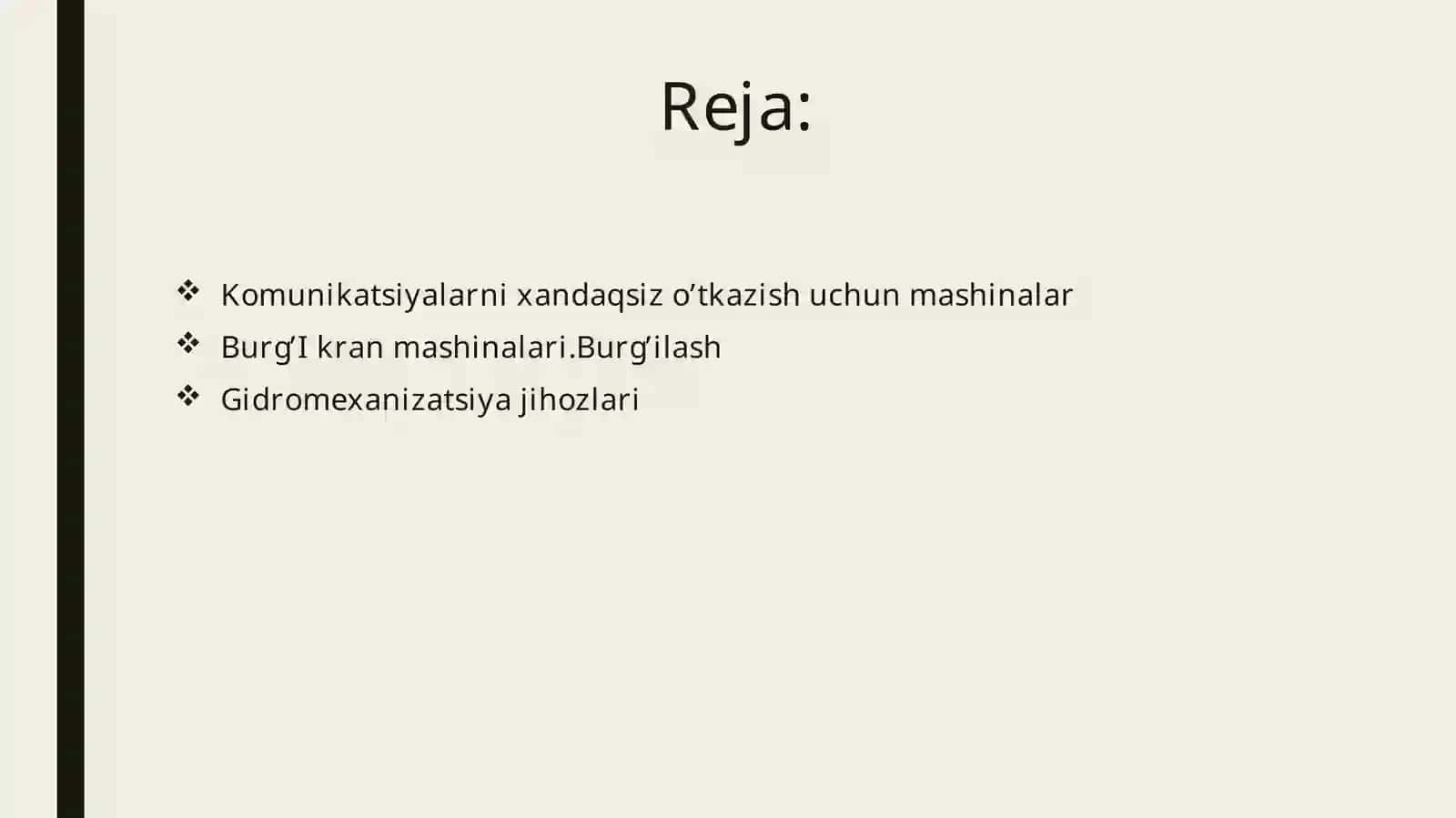 Muhandislik kommunikatsiyalarini transheya sizo’tkazish uchun mashinalar 2