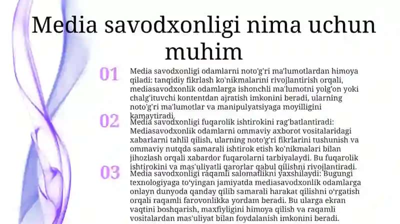 Media savodxonlikni Qanday Oshirish Kerak? 2