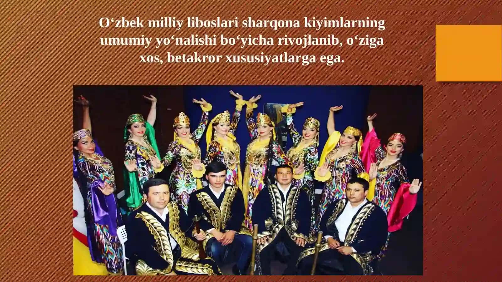 Oʻzbek milliy liboslari 2