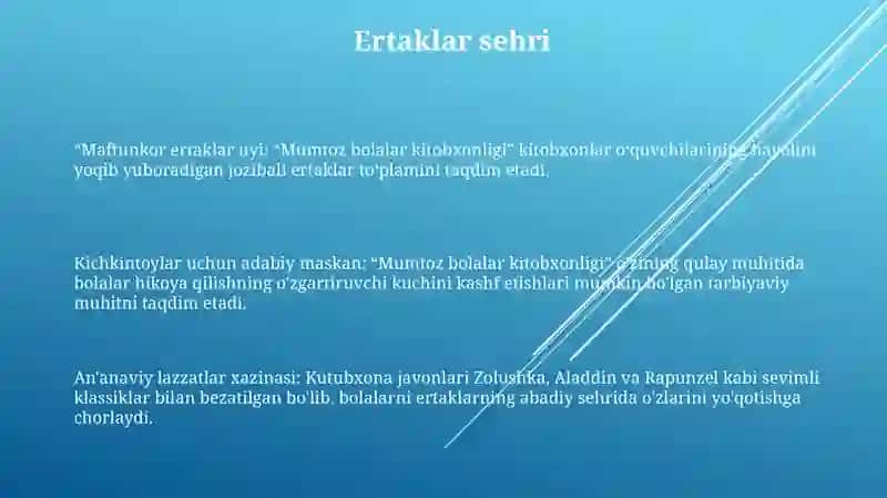 Mumtoz Bolalar Kitobxonligi 2