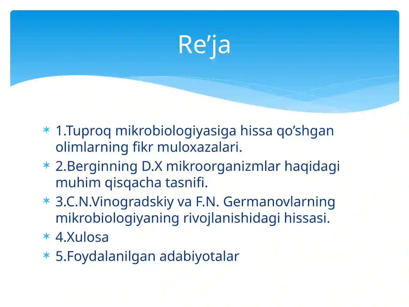 Tuproq mikrobiologiyasi faniga hissa qo'shgan olimlar 2
