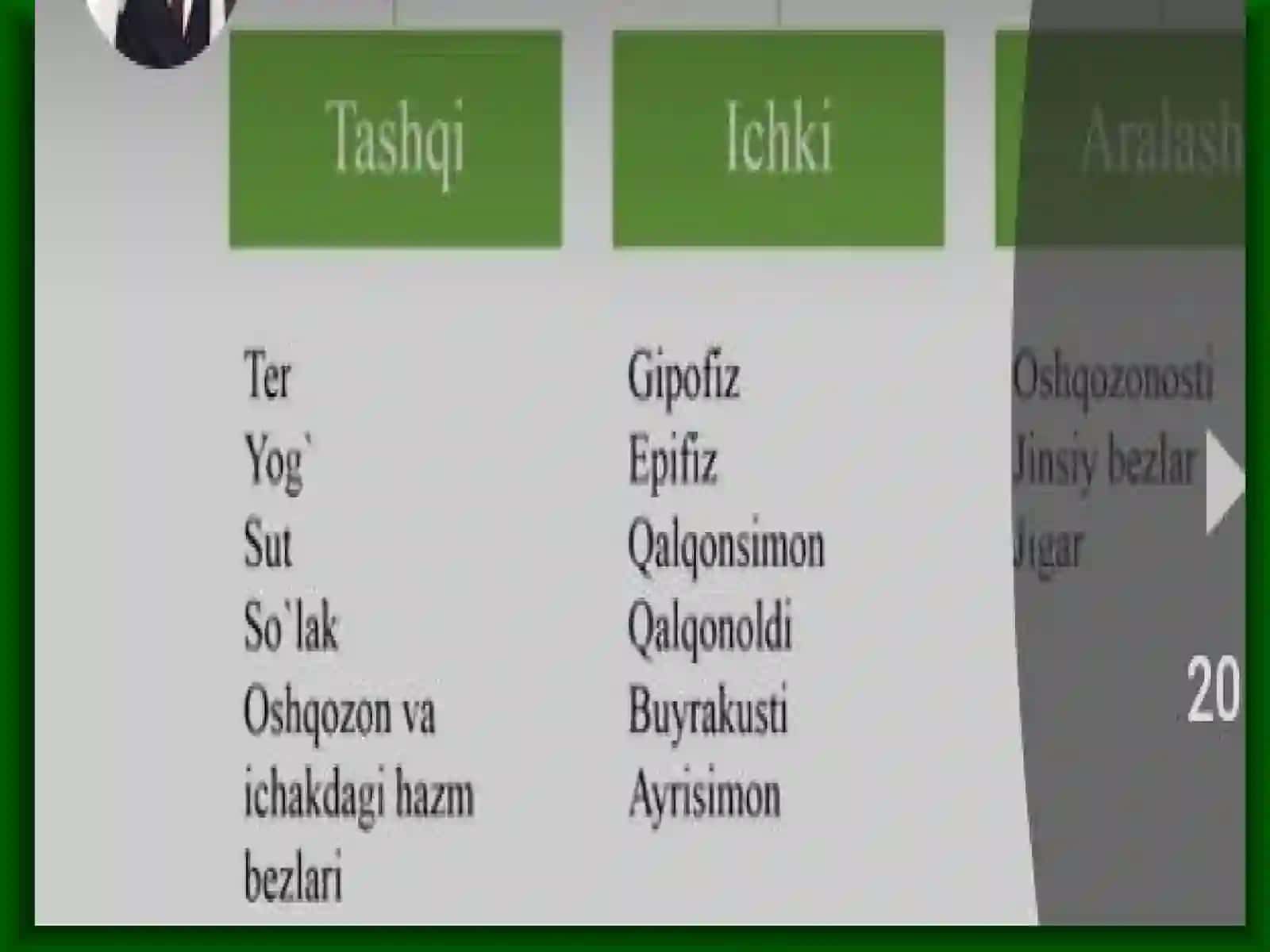 Endokrin bezlarning funksiyasining yoshga oid xususiyatlari 2