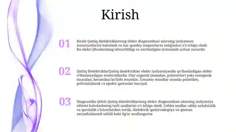 Qattiq Dielektriklarni Diagnostika Qilish 2