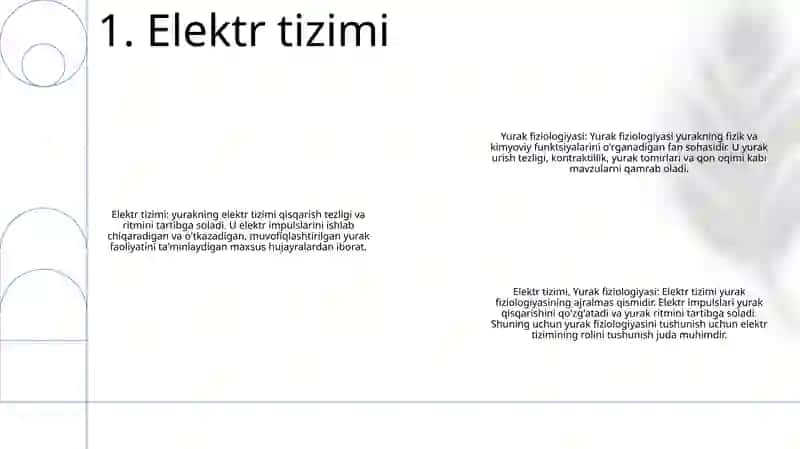 Yurak Fiziologiyasi 2