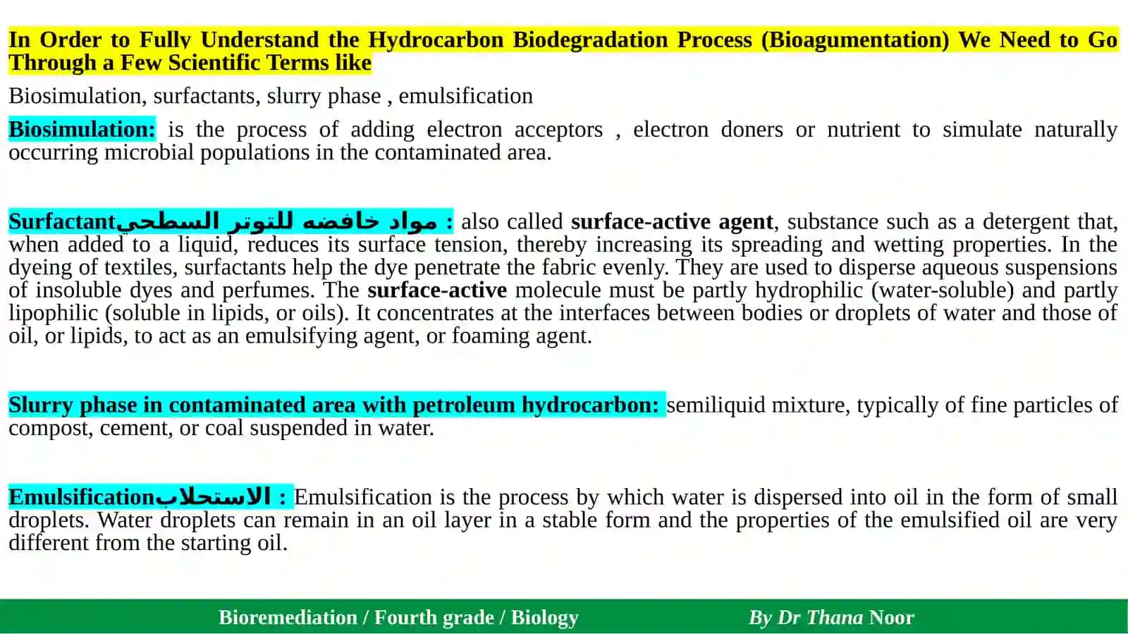 Bioremediation Lecture Three 2