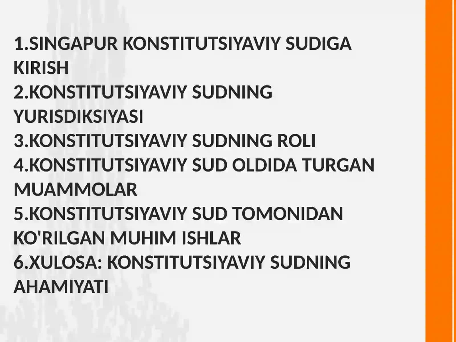 SINGAPUR KONSTITUTSIYAVIY SUDI HAQIDA 2