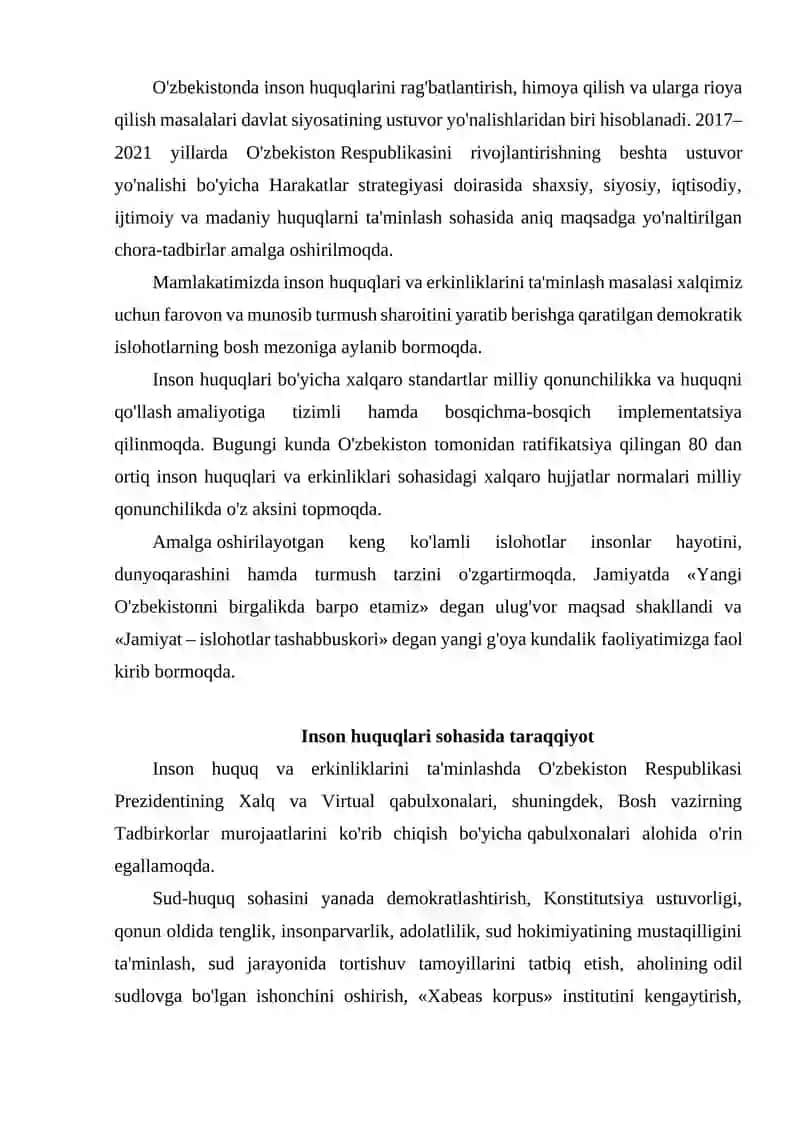 O‘ZBEKISTON RESPUBLIKASINING MA’MURIY JAVOBGARLIK TO‘G‘RISIDAGI KODEKSI MAZMUNI VA UNING VAZIFALARI 2