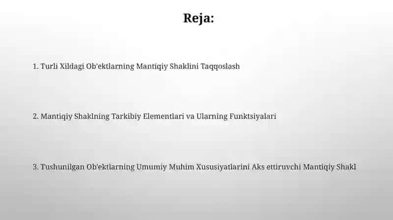 Mantiqiy Shaklning Chegaralari va Kamchiliklari 2