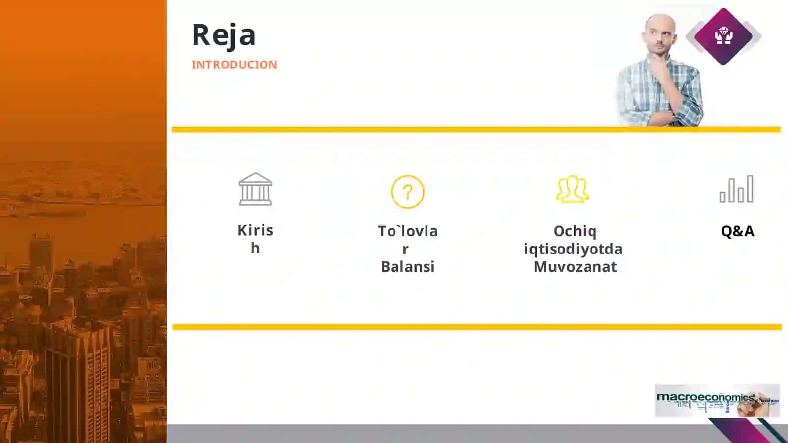 Ochiq Iqtisodiyotda Investitsiya va Jamg`arish 2