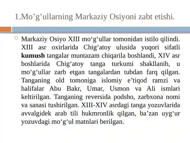Chig‘atoy ulusidaiqtisodiyhayot 2