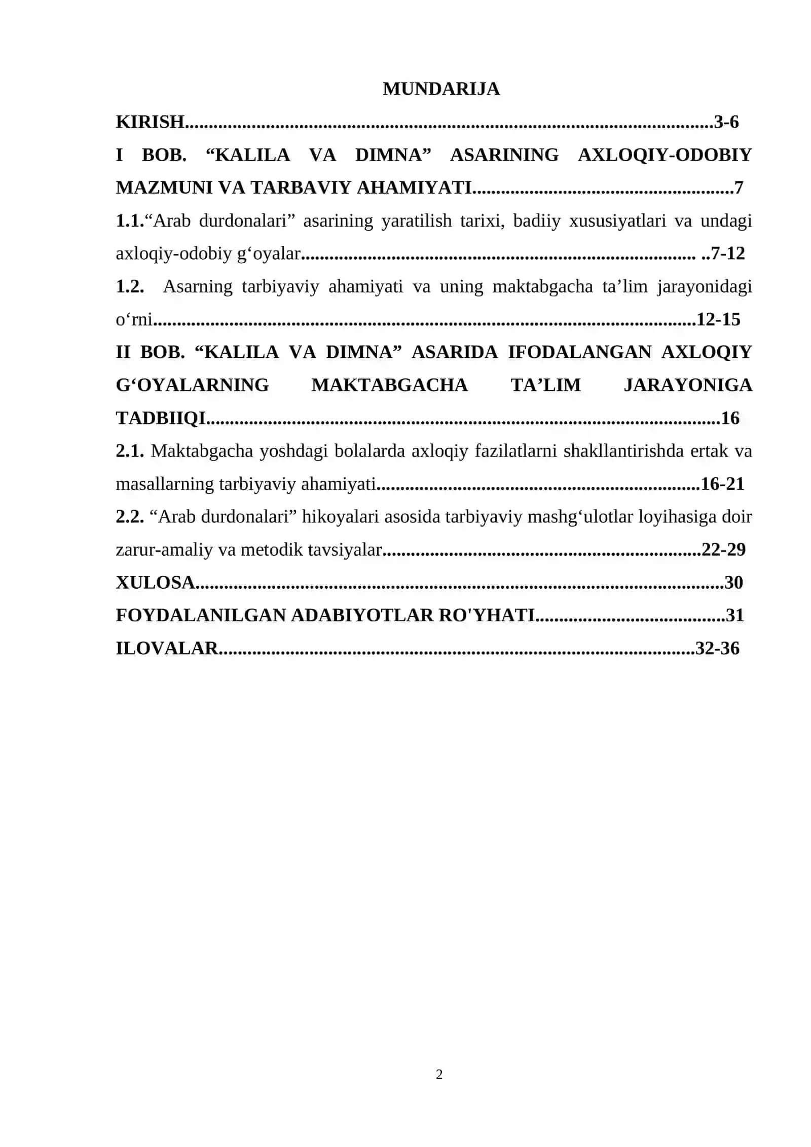 Arab durdonalari 2