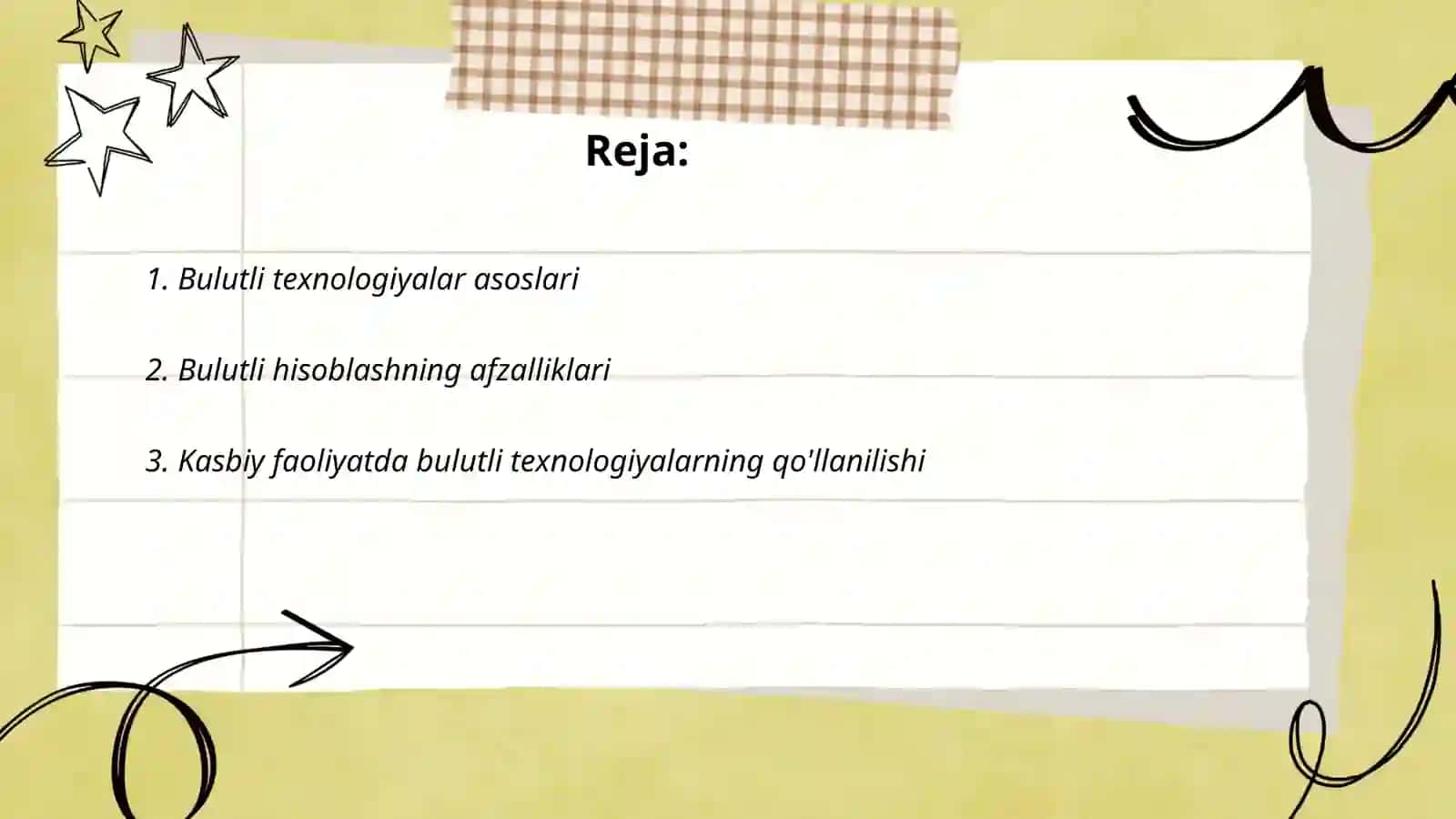 Bulutli texnologiyalar asoslari 2