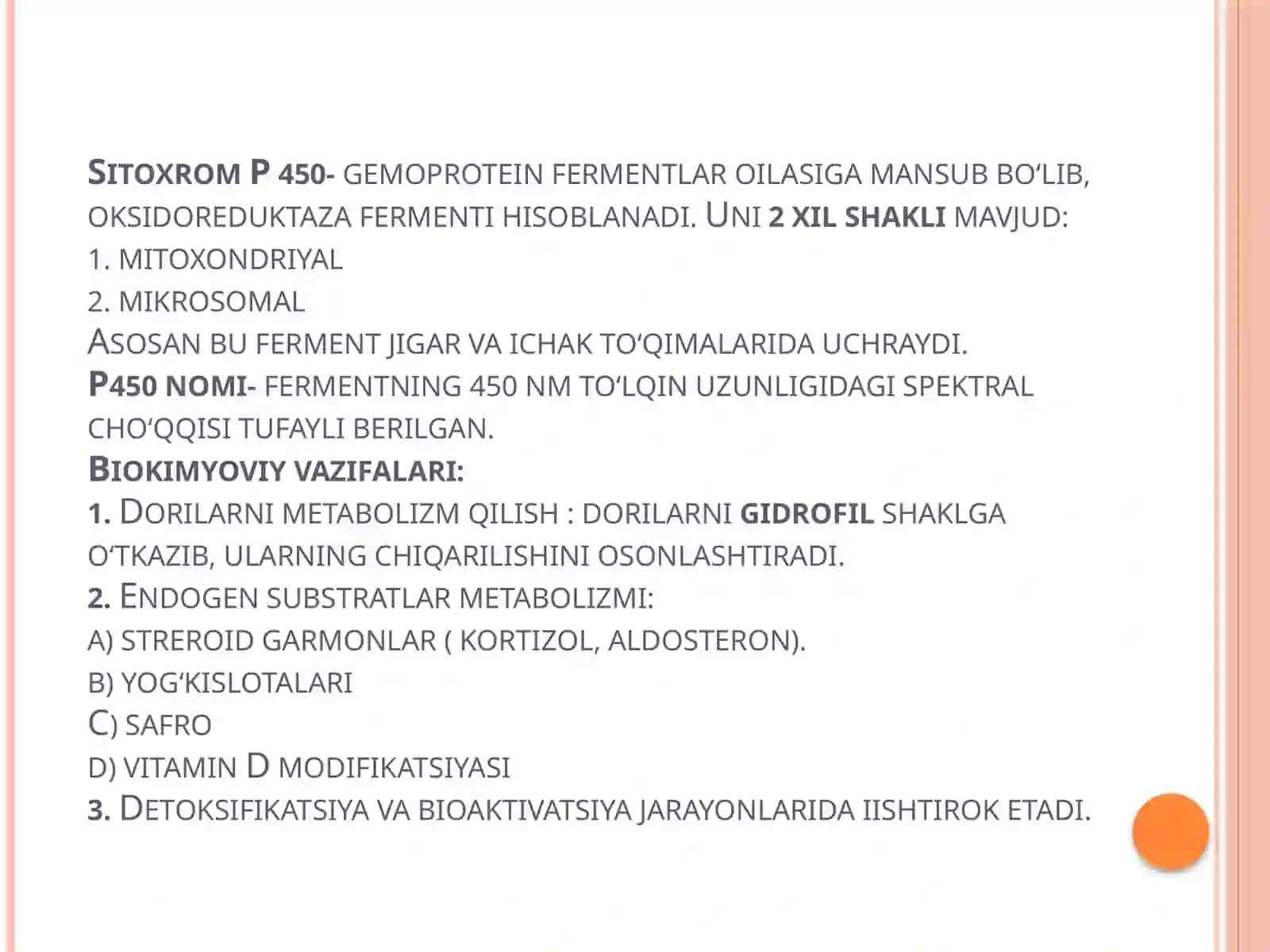 Sitoxrom P450 induktorlari va ingibitorlarini klinikada qoʻllanishi 2