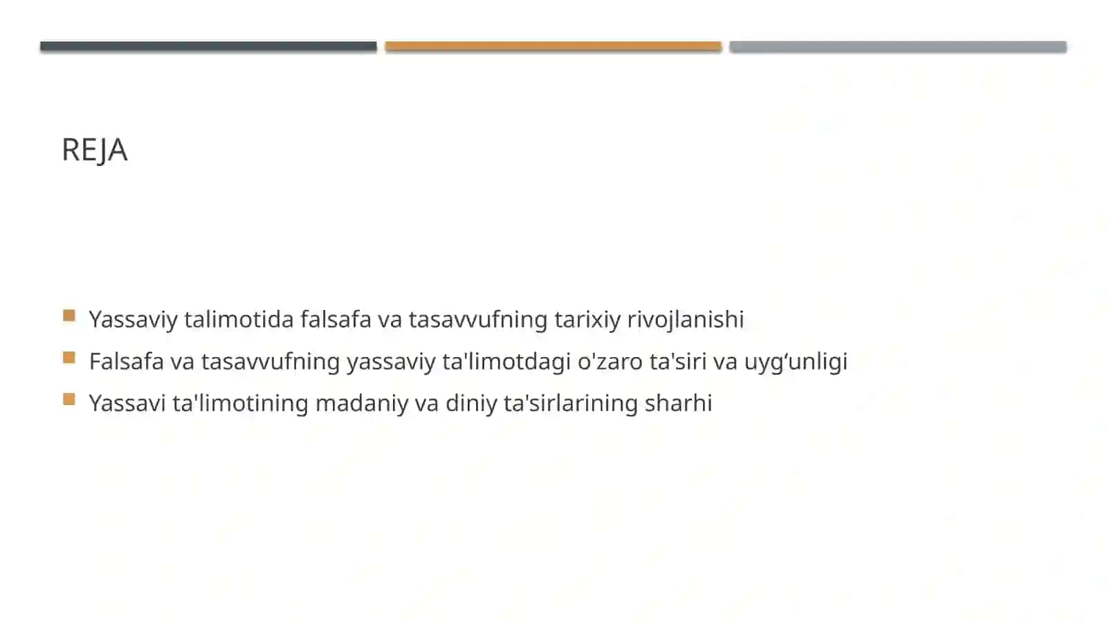 Yassaviy talimotida falsafa va tasavvuf uyg‘unligi 2
