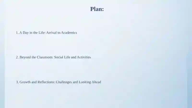 Arrival to Academics 2