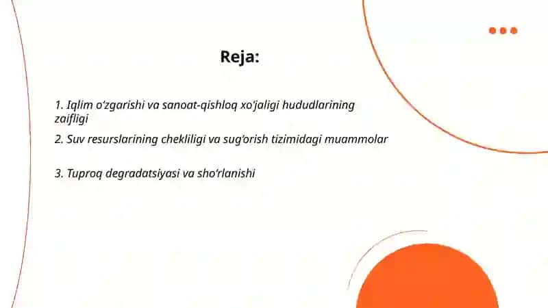 Sanoat va qishloq xo‘jaligi geografiyasi faninig muammolari 2