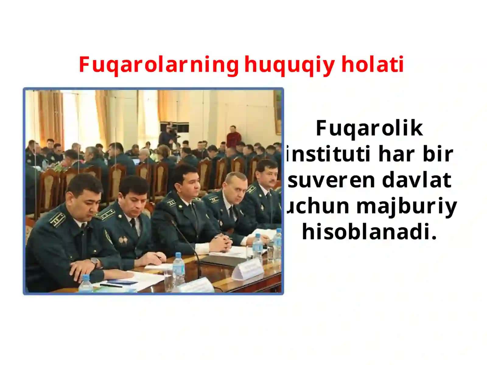10-sinf Davlat va huquq asoslari fanining 4-mavzu 2