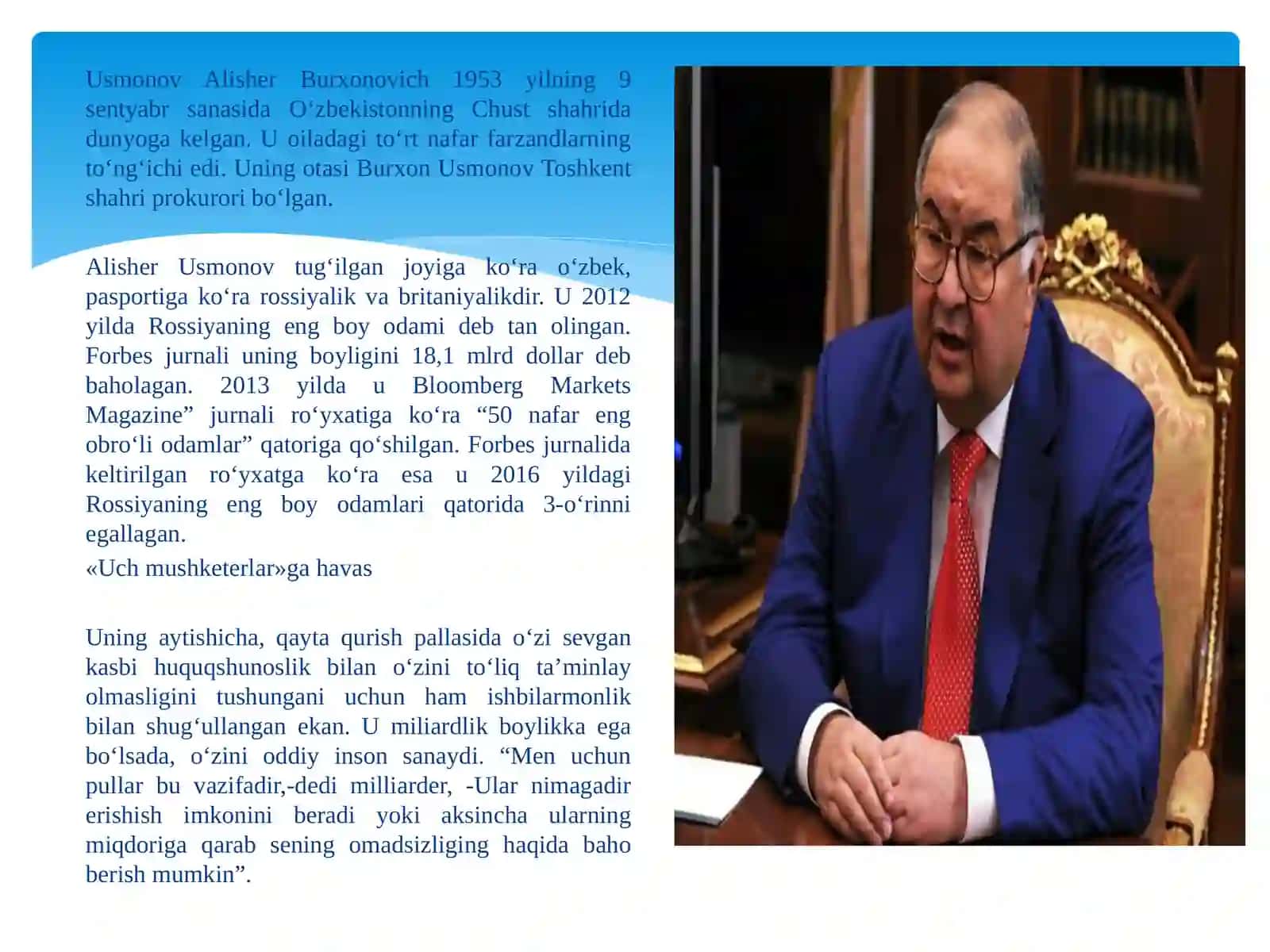 Alisher Usmonov 2