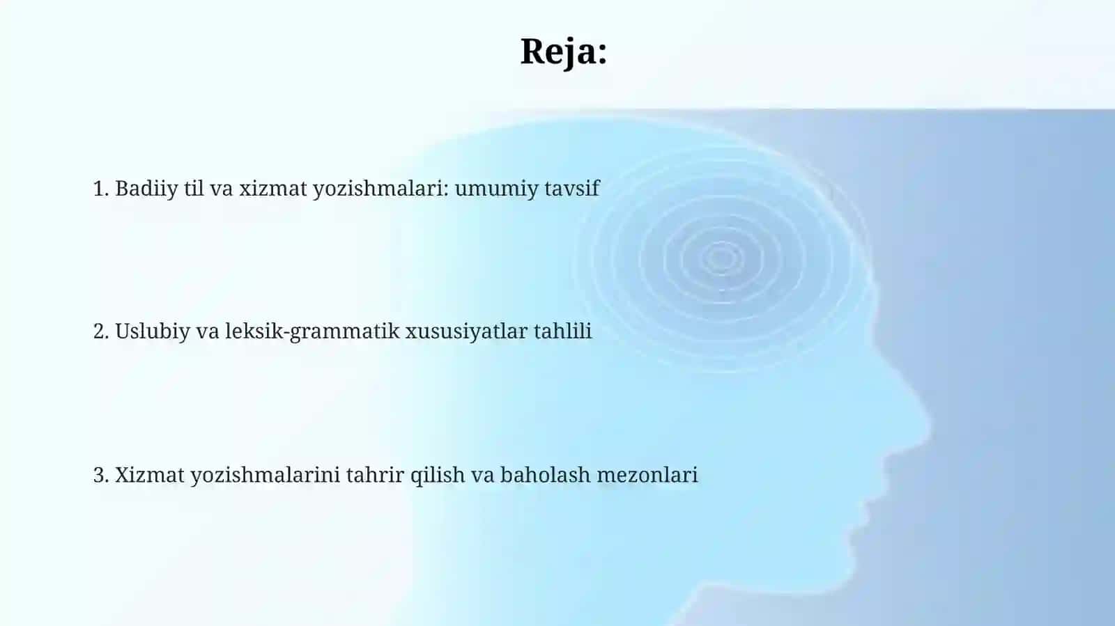 Badiiy til va xizmat yozishmalari 2