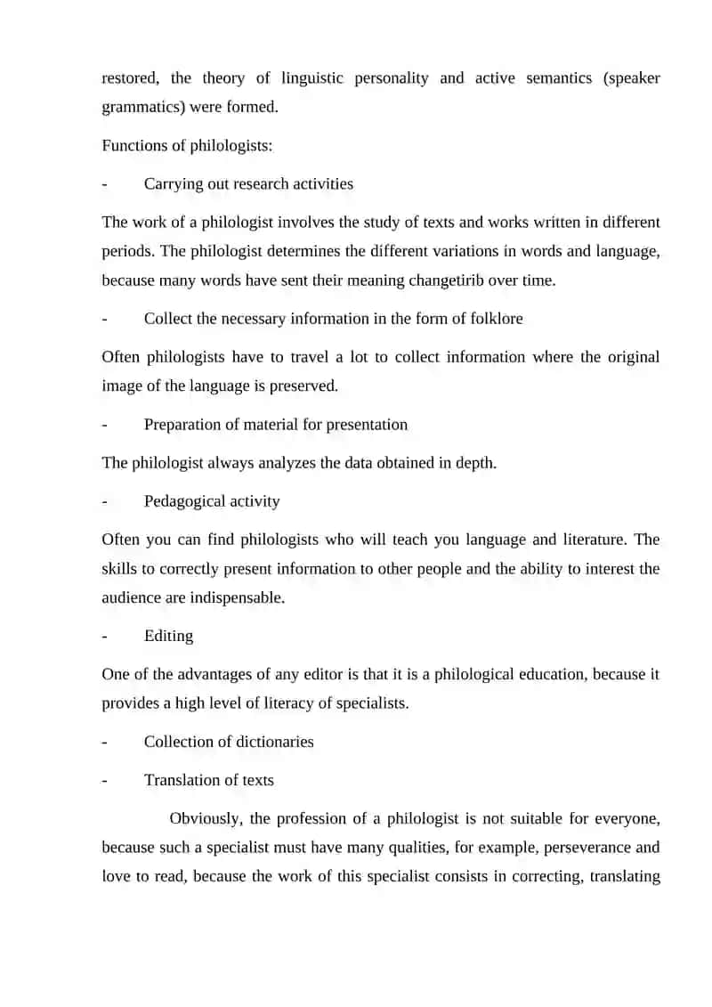 MAQOLA Who is a philologist and what does he do 2