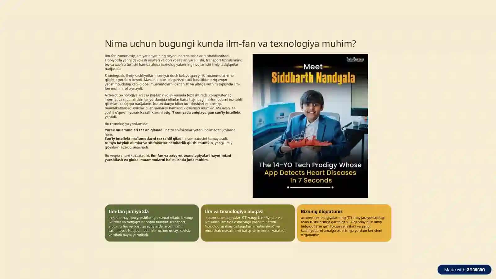 lm-fan taraqqiyotida axborot texnologiyalarining ahamiyati 2