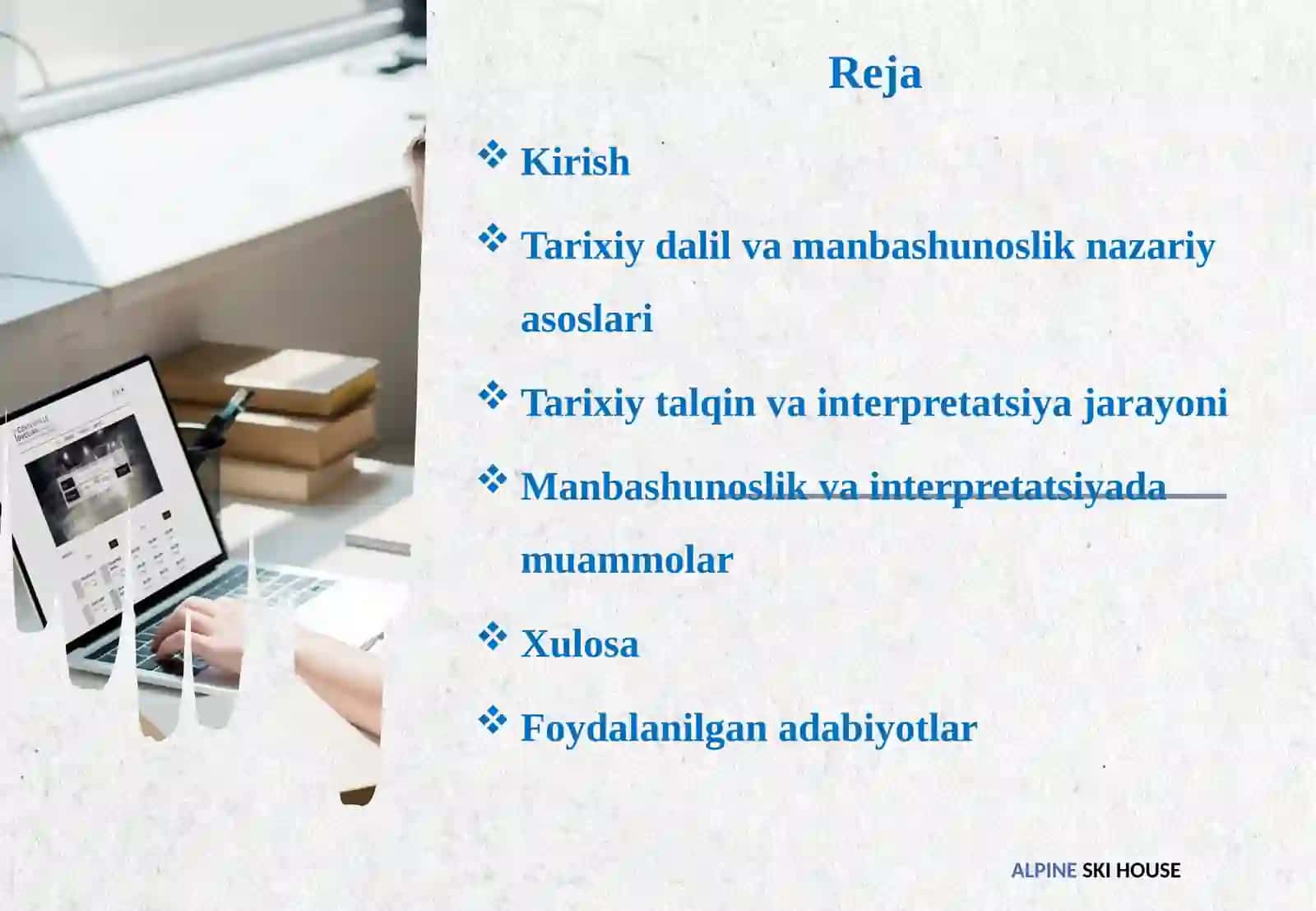 Tarixiy tadqiqotlar dadil va talqin: Man bashunoslik va interpretatsiya muammolari 2