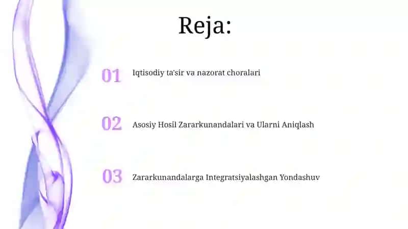 Zararkunandalarga Integratsiyalashgan Yondashuv (ZIY) 2